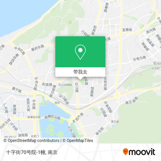 十字街70号院-1幢地图
