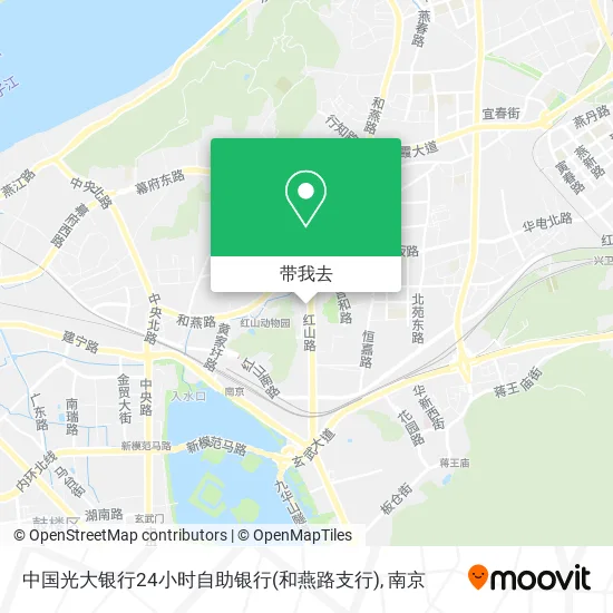 中国光大银行24小时自助银行(和燕路支行)地图