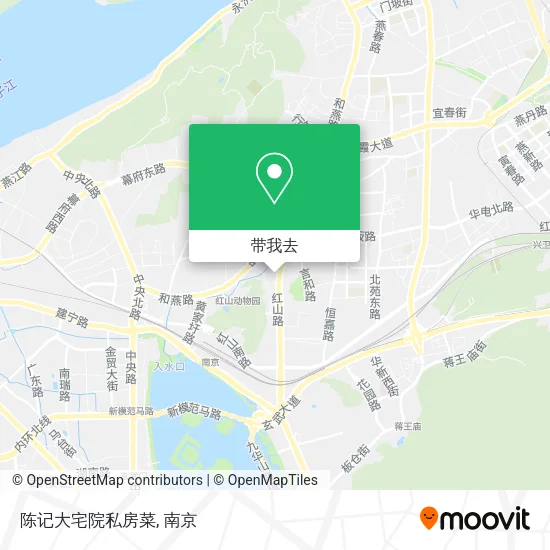 陈记大宅院私房菜地图
