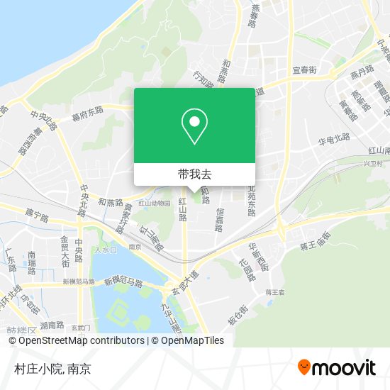 村庄小院地图