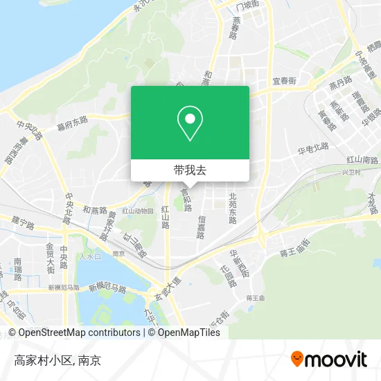 高家村小区地图