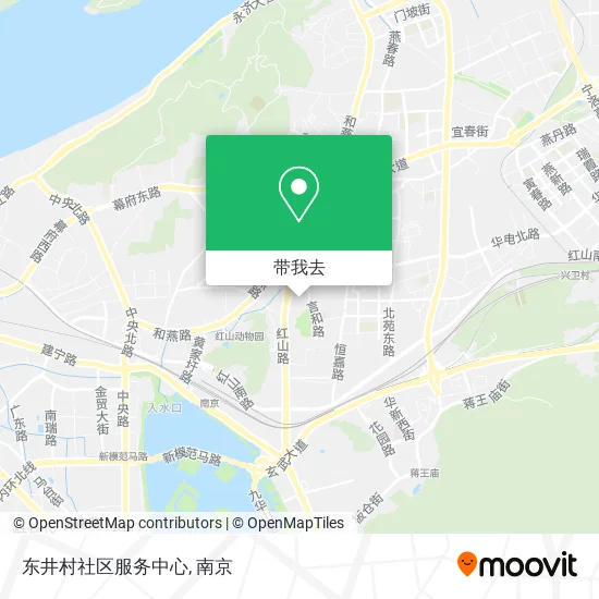 东井村社区服务中心地图