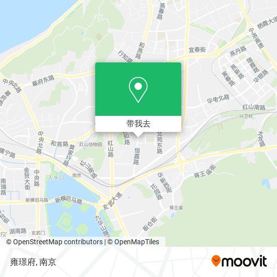 雍璟府地图