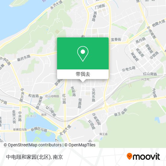 中电颐和家园(北区)地图