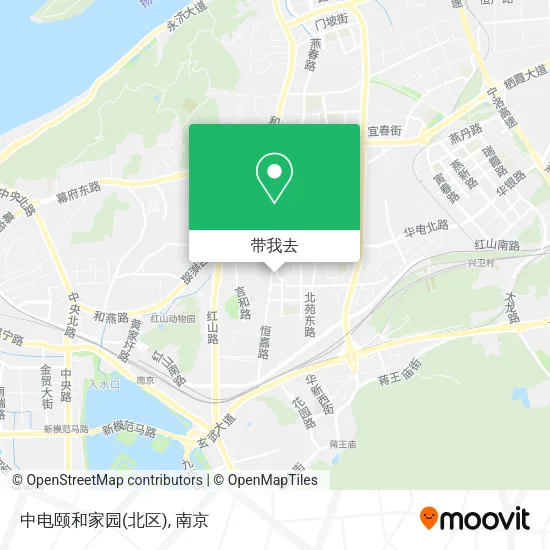中电颐和家园(北区)地图