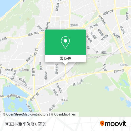 阿宝排档(平价店)地图