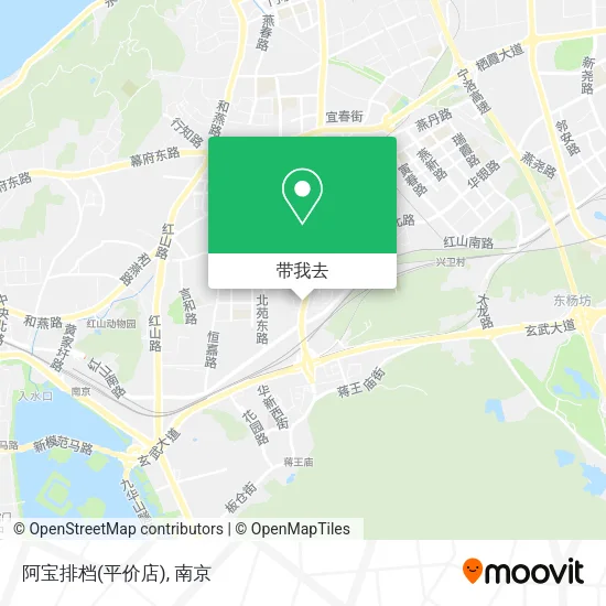 阿宝排档(平价店)地图