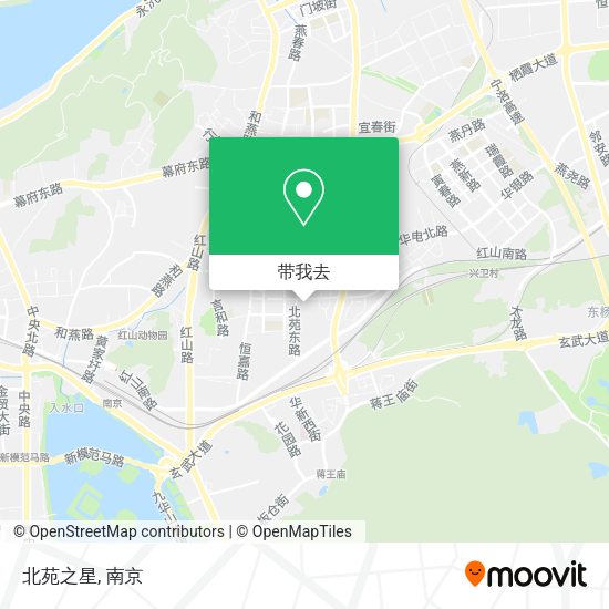 北苑之星地图