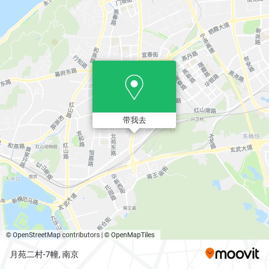 月苑二村-7幢地图