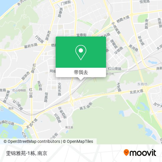 雯锦雅苑-1栋地图