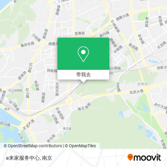 e来家服务中心地图