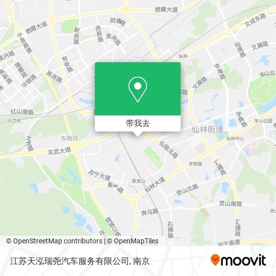 江苏天泓瑞尧汽车服务有限公司地图
