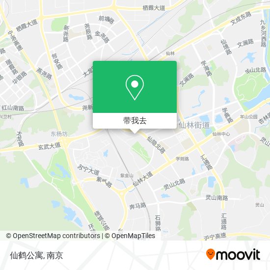 仙鹤公寓地图