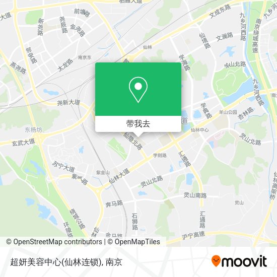 超妍美容中心(仙林连锁)地图