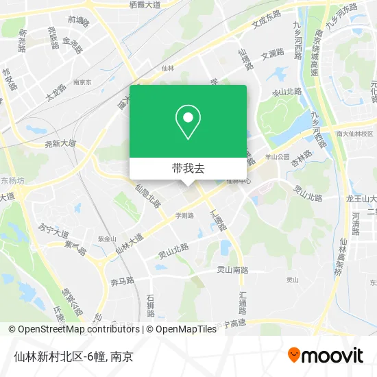 仙林新村北区-6幢地图