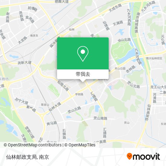 仙林邮政支局地图