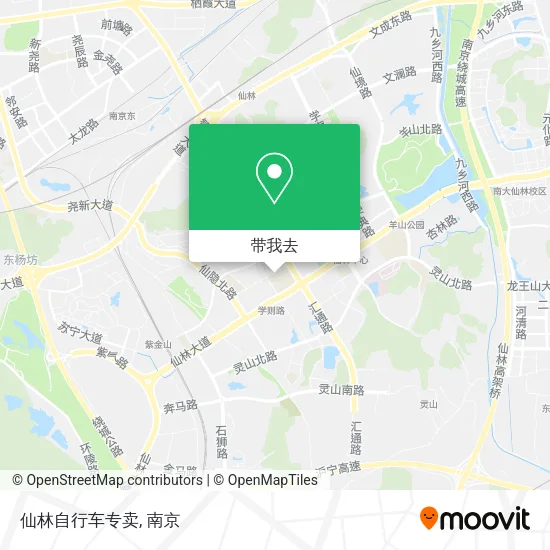仙林自行车专卖地图