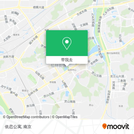 依恋公寓地图