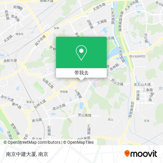 南京中建大厦地图