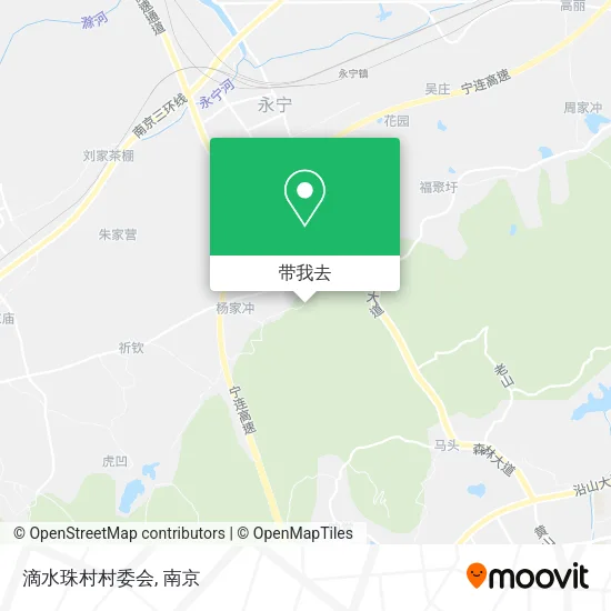 滴水珠村村委会地图