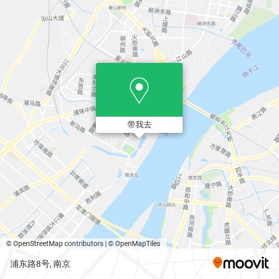浦东路8号地图