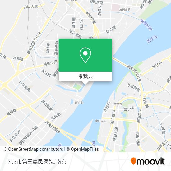 南京市第三惠民医院地图