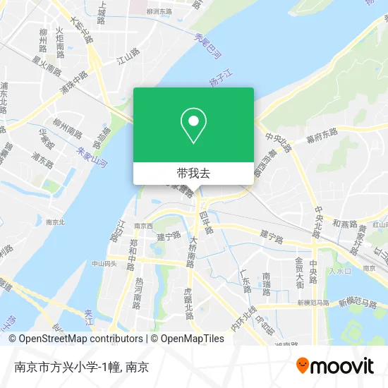 南京市方兴小学-1幢地图