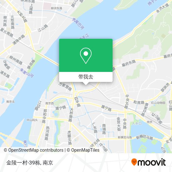 金陵一村-39栋地图
