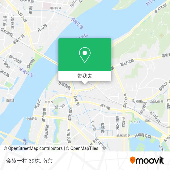 金陵一村-39栋地图