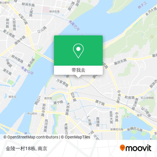 金陵一村18栋地图