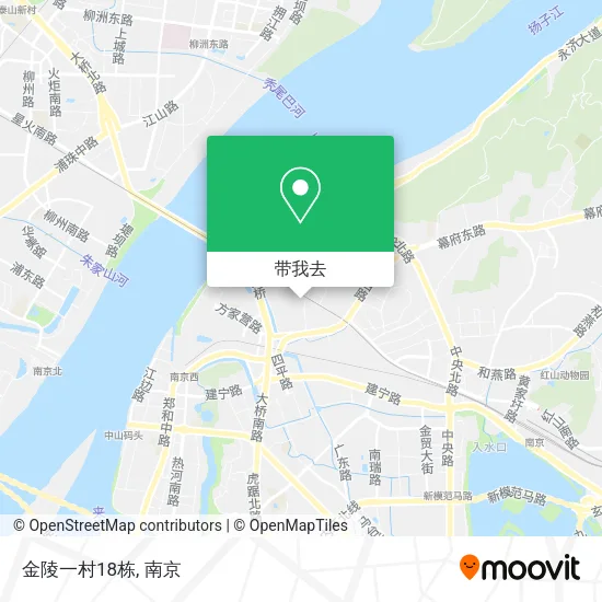 金陵一村18栋地图
