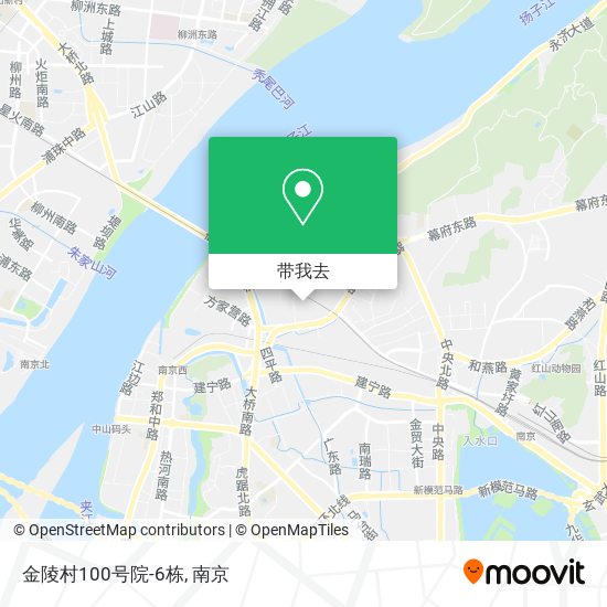 金陵村100号院-6栋地图