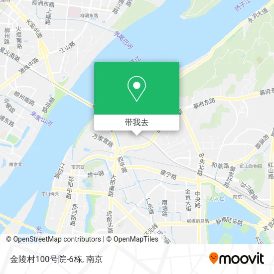 金陵村100号院-6栋地图
