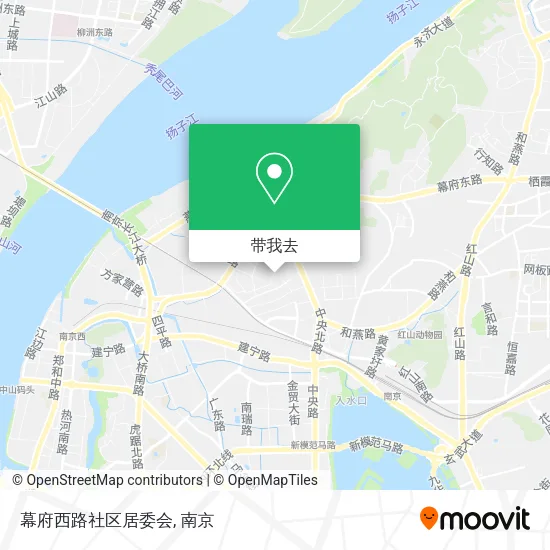 幕府西路社区居委会地图