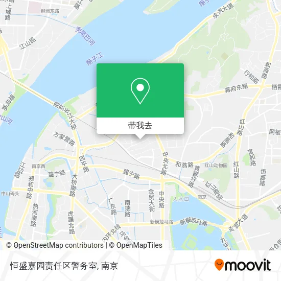 恒盛嘉园责任区警务室地图