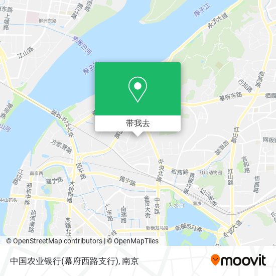 中国农业银行(幕府西路支行)地图