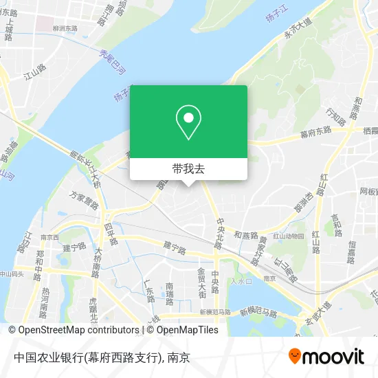 中国农业银行(幕府西路支行)地图