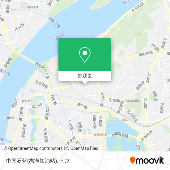 中国石化(杰海加油站)地图