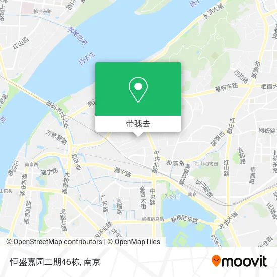 恒盛嘉园二期46栋地图