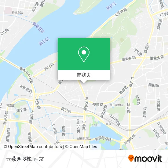 云燕园-8栋地图