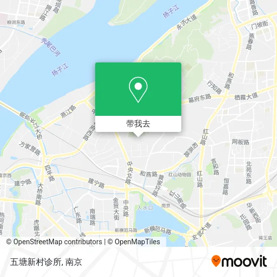 五塘新村诊所地图