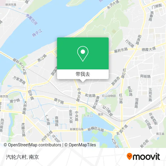 汽轮六村地图