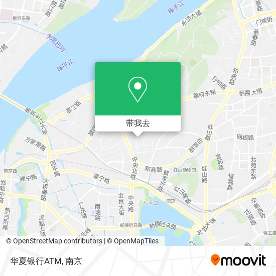 华夏银行ATM地图