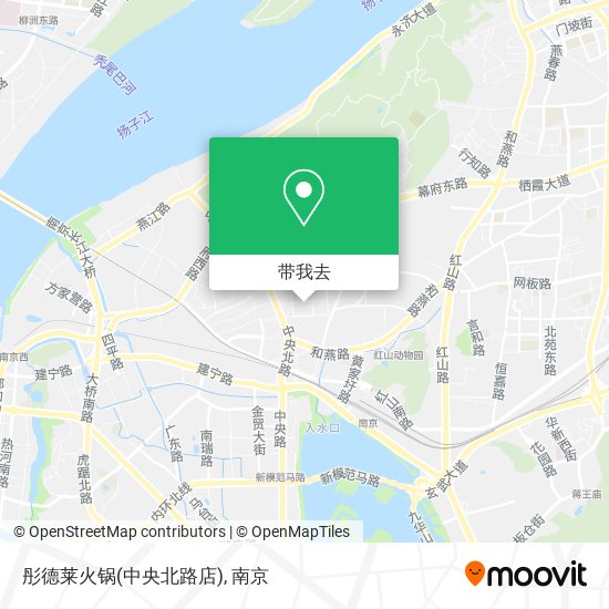 彤德莱火锅(中央北路店)地图