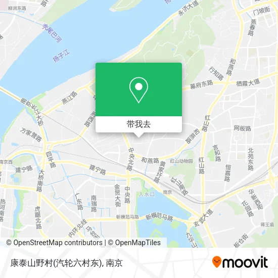康泰山野村(汽轮六村东)地图
