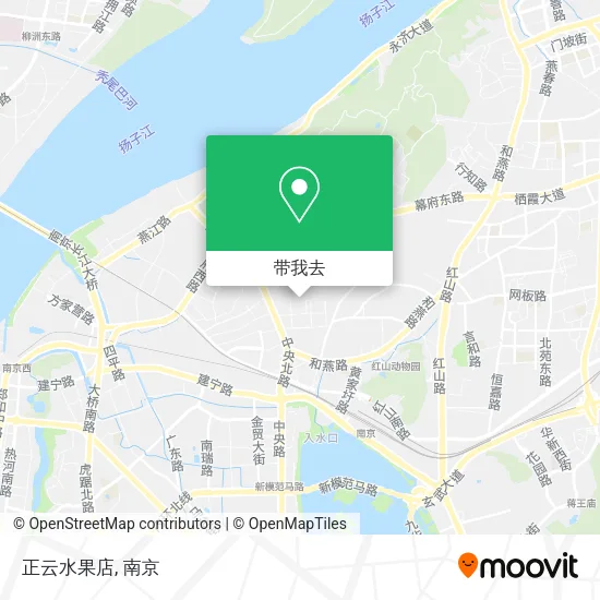 正云水果店地图