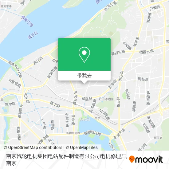 南京汽轮电机集团电站配件制造有限公司电机修理厂地图