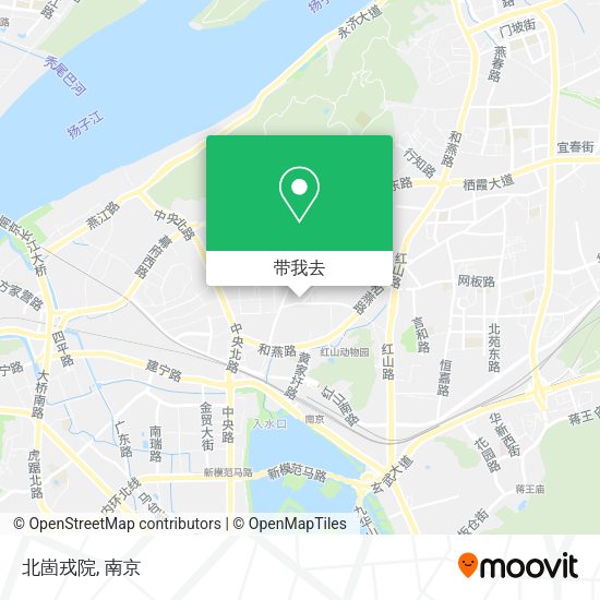北崮戎院地图