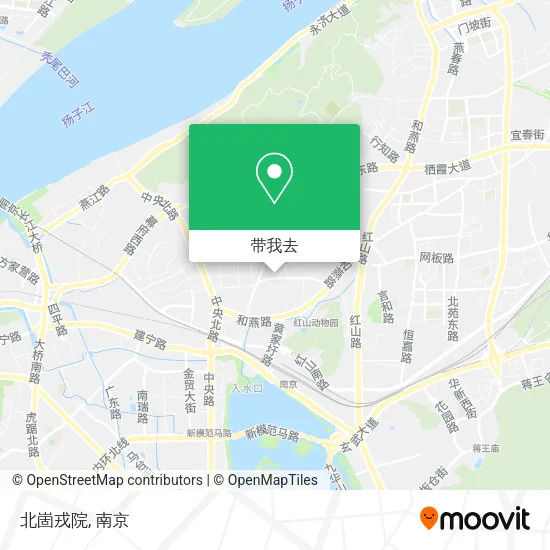 北崮戎院地图