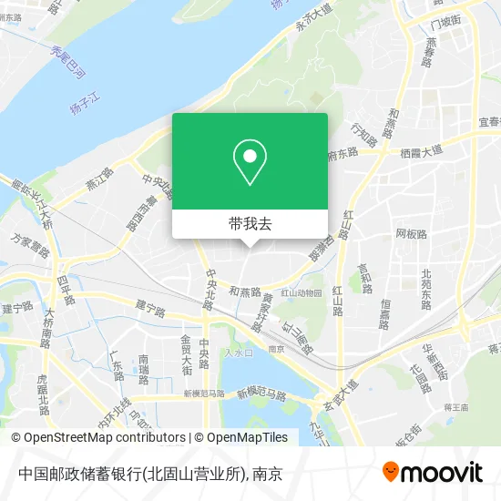 中国邮政储蓄银行(北固山营业所)地图
